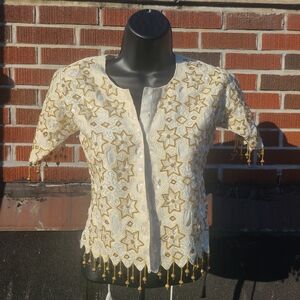 Starlight Beaded Top